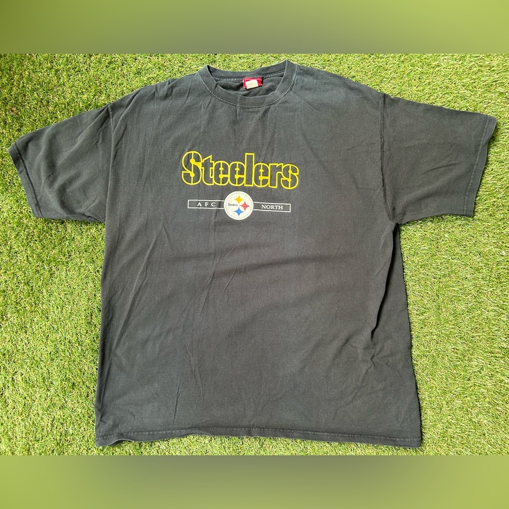 Vintage Pittsburgh Steelers T Shirt Tee Size 2XL NFL Football AFC North